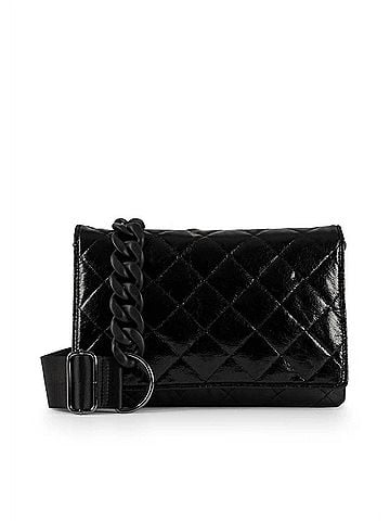 Haute Shore Lexi Solo Clutch in Black Metallic (view 1)