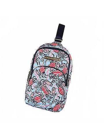 Katherine Way Women's Quilted Sling Backpack in 1005 Crabtown Usa (view 1)