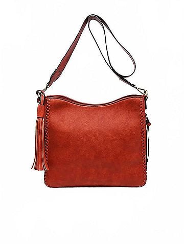 JEN & CO. Women's Nina Bag in Rust (view 1)
