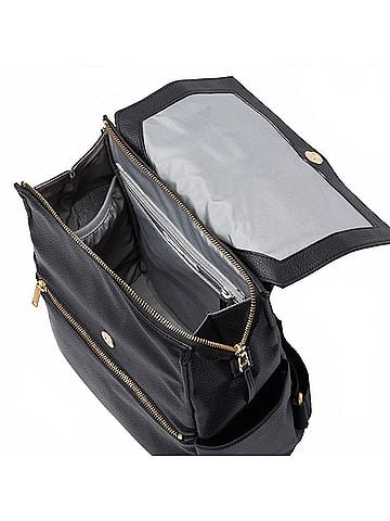 Freshly Picked Women's Classic Diaper Bag Ii in Ebony (view 2)