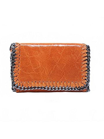 German Fuentes Eliza Clutch in Orange (view 1)
