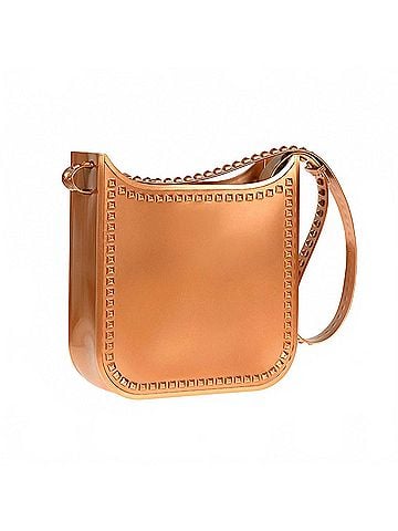 Carmen Sol Women's Fico Large Crossbody Bag in Rose Gold (view 1)