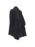 Comme des Garçons 100% Wool Gray Comme Des Garcons striped wool draped jacket Size 12 - photo 4