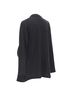 Comme des Garçons 100% Wool Gray Comme Des Garcons striped wool draped jacket Size 12 - photo 6