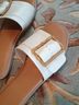 Universal Thread White Brown Sandals Size 8 1/2 - photo 4