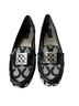 Coach Graphic Black White Flats Size 7 - photo 1