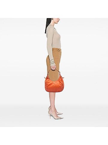 Prada Vitello Daino Zip Top Hobo (view 2)