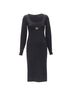Versace 100% Other Black Versace harness dress Size 6 - photo 1