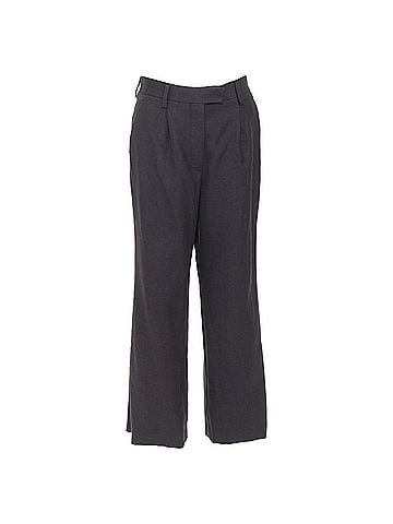 Prada Prada pleated wide leg cropped pants (view 1)