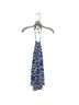 Luli Fama 100% Nylon Tie-dye Blue White Romper Size XS - photo 2