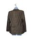 Nine West 62% Polyester 22% Acrylic 9% Metallic Fiber 7% Other 100% Polyester Plaid Brown Black Gold Blazer Size S - photo 2