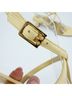 Tory Burch 100% Patent Leather Yellow Sandals Size 10 - photo 6