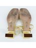 Tory Burch 100% Patent Leather Yellow Sandals Size 10 - photo 11