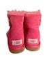 Ugg 100% Suede 100% Sheepskin Pink Ankle Boots Size 7 - photo 2