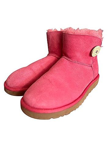Ugg Classic Short Bailey Button Ankle Boots (view 1)