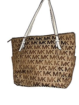 Michael Kors Leather Tote (view 2)