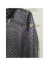 Michael Kors 100% Nylon 100% Polyester 94% Polyester 6% Spandex 100% Modacrylic Argyle Solid Black Gold Jacket Size S - photo 3