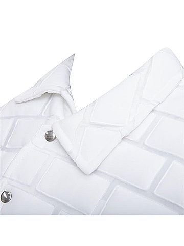 Comme des Garçons Comme Des Garcons Homme Plus brick sheer overlay quilted jacket (view 2)