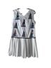 Lala. 100% Cotton Print White Romper Size XL - photo 1