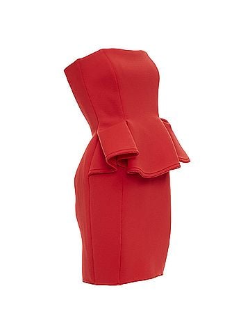 Lanvin Lanvin Alber Elbaz signature strapless zip dress (view 1)