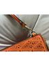 Aldo 100% Other Solid Orange Clutch One size - photo 4