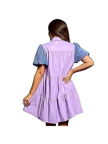 Peach Love Cream California On My Best Behavior Casual Dress (view 2)