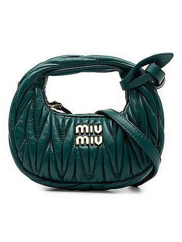 Miu Miu Micro Nappa Matelasse Wander Bag (view 1)