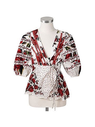 FARM Rio for Anthropologie Blouse (view 1)