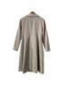 Cole Haan Solid Gray Wool Coat Size 2 - photo 2