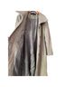 Cole Haan Solid Gray Wool Coat Size 2 - photo 7