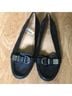Coach Print Black Silver Flats Size 7 1/2 - photo 4