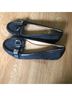 Coach Print Black Silver Flats Size 7 1/2 - photo 5