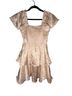 Francesca's Floral Ivory Casual Dress Size XS - photo 2