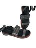 Coach Gray Gold Sandals Size 8 - photo 2