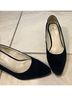 Hush Puppies Black Heels Size 6 - photo 4
