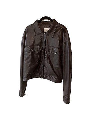 Wilfred Faux Leather Jacket (view 1)