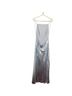 Mango 100% Polyester Silver Cocktail Dress Size 6 - photo 2