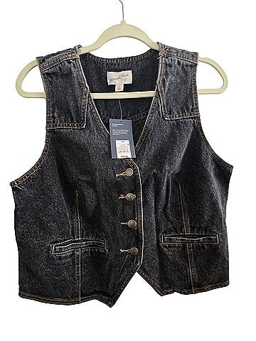 Universal Thread Denim Vest (view 1)