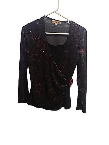Notations Long Sleeve Top (view 1)