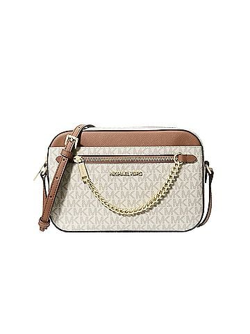 Michael Kors Jet Set Large Logo Crossbody Bag (view 1)