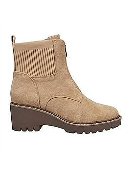 Corkys Women's Boo Camel Suede Bootie (view 1)