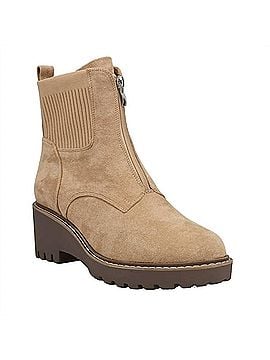 Corkys Women's Boo Camel Suede Bootie (view 2)