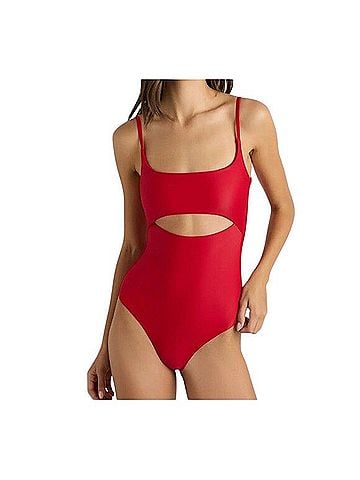 Quince Italian Cut Out One-Piece Swimsuit One Piece Swimsuit (view 1)
