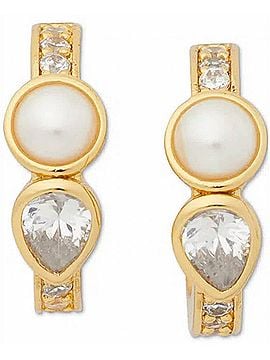 Kate Spade New York Women's Bubbly Bezel Earrings (view 1)