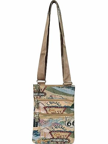 Route 66 Women's Canvas Crossbody Bag (view 1)