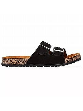Andrea Women's Double Buckle Strap Sandals (view 1)