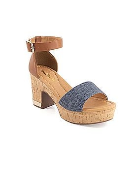 Andrea Women's Heeled Denim Sandal (view 2)