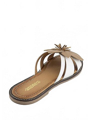 Andrea Women's Decorative Flower Sandal (view 2)