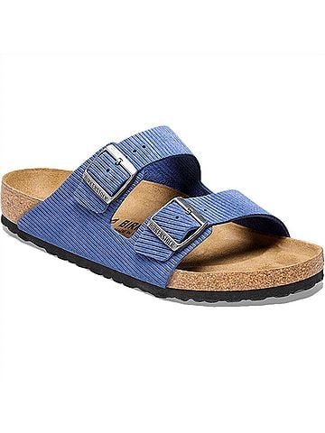 Birkenstock Women's Arizona Sandal in Corduroy Indigo (view 1)