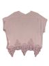 Astr 100% Polyester Pink Short Sleeve Blouse Size L - photo 2